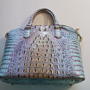 Brahmin Duxbury Satchel Seltzer Ombre Melbourne Bag Purse Handbag
